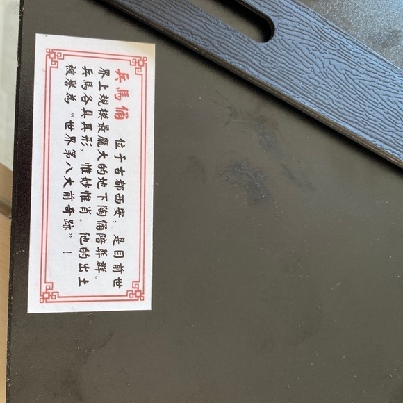 Chinese Terracotta Warriors General.3D Cartoon Decoration Chinese Characteristic - Picture 7 of 7